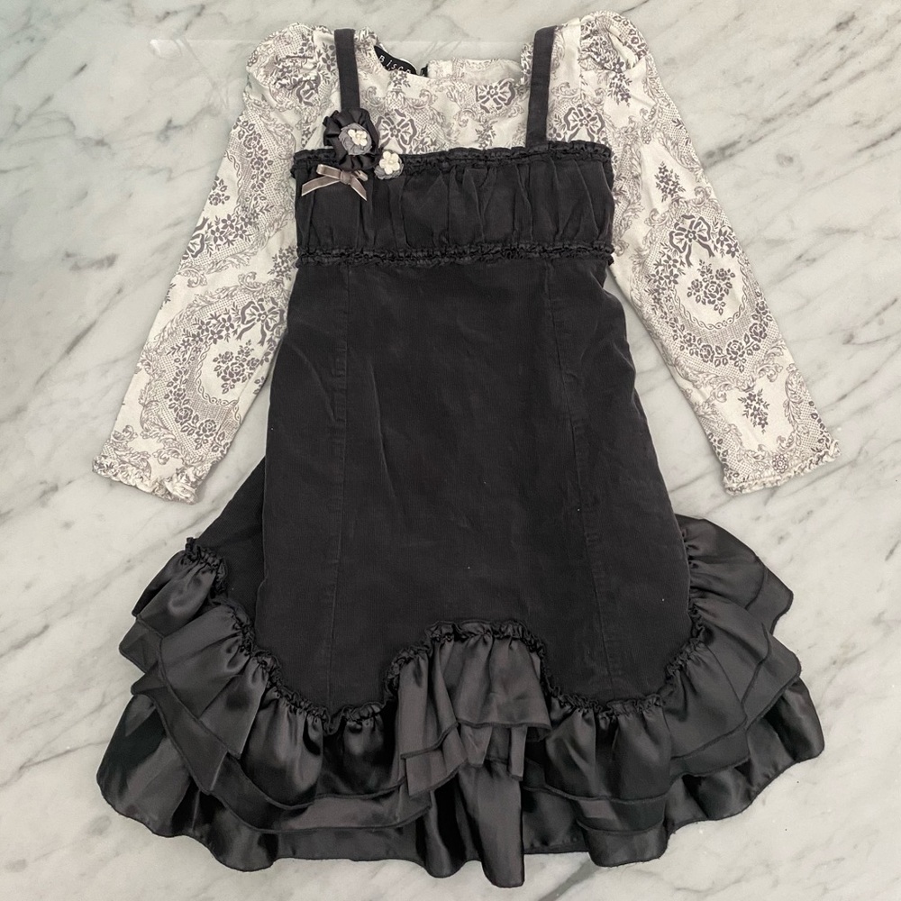 Biscotti Toile Corduroy Dress Size 4